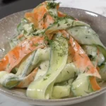 Carrot & Cucumber Ribbon Salad