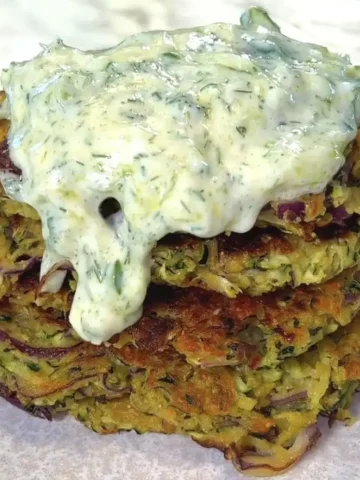 Vegan Zucchini Fritters