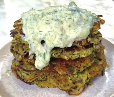 Vegan Zucchini Fritters