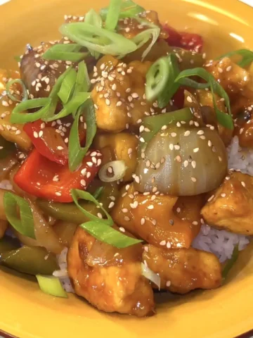 Sweet and Sour Tofu