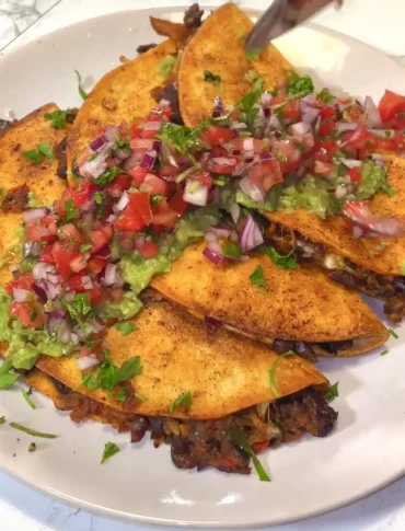 Crispy Black Bean Tacos