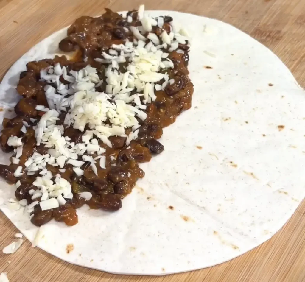 Crispy Black Bean Tacos: Assembling the Tacos