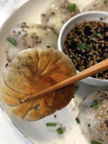 Vegan Sheng Jian Bao