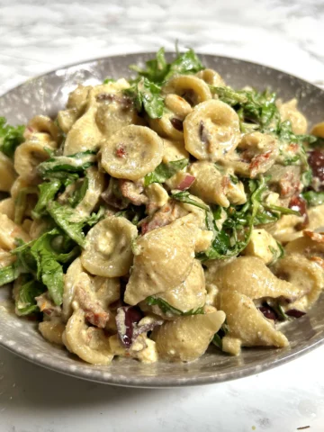 How to make Pasta Salad with Pesto Yogurt Sauce