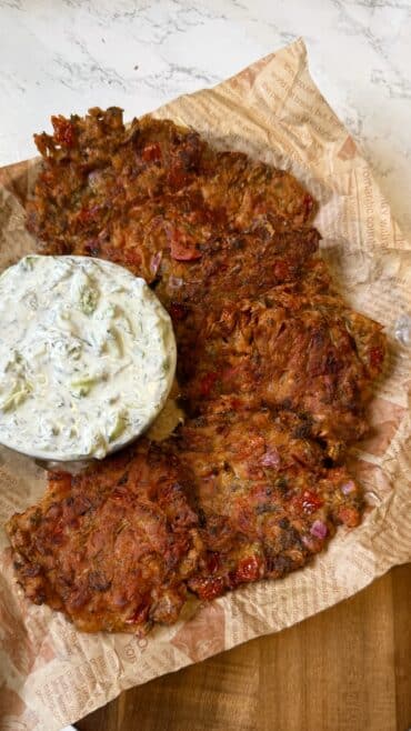 Vegan Tomatokeftedes