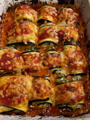Vegan Zucchini Rollatini
