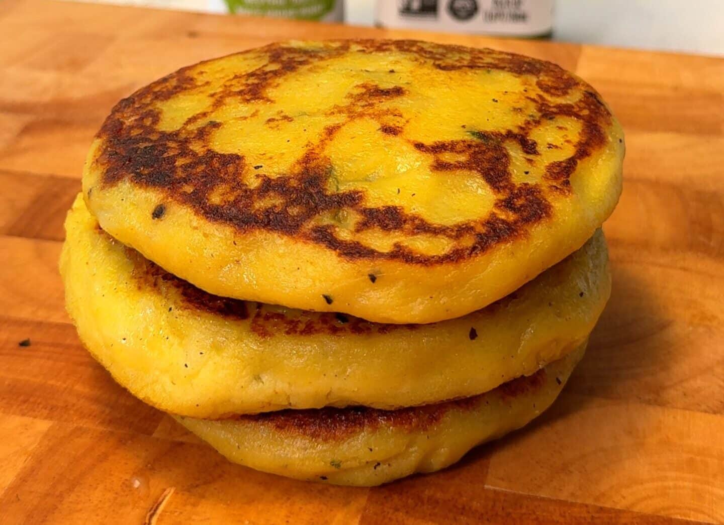 Stuffed Potato pancakes-image