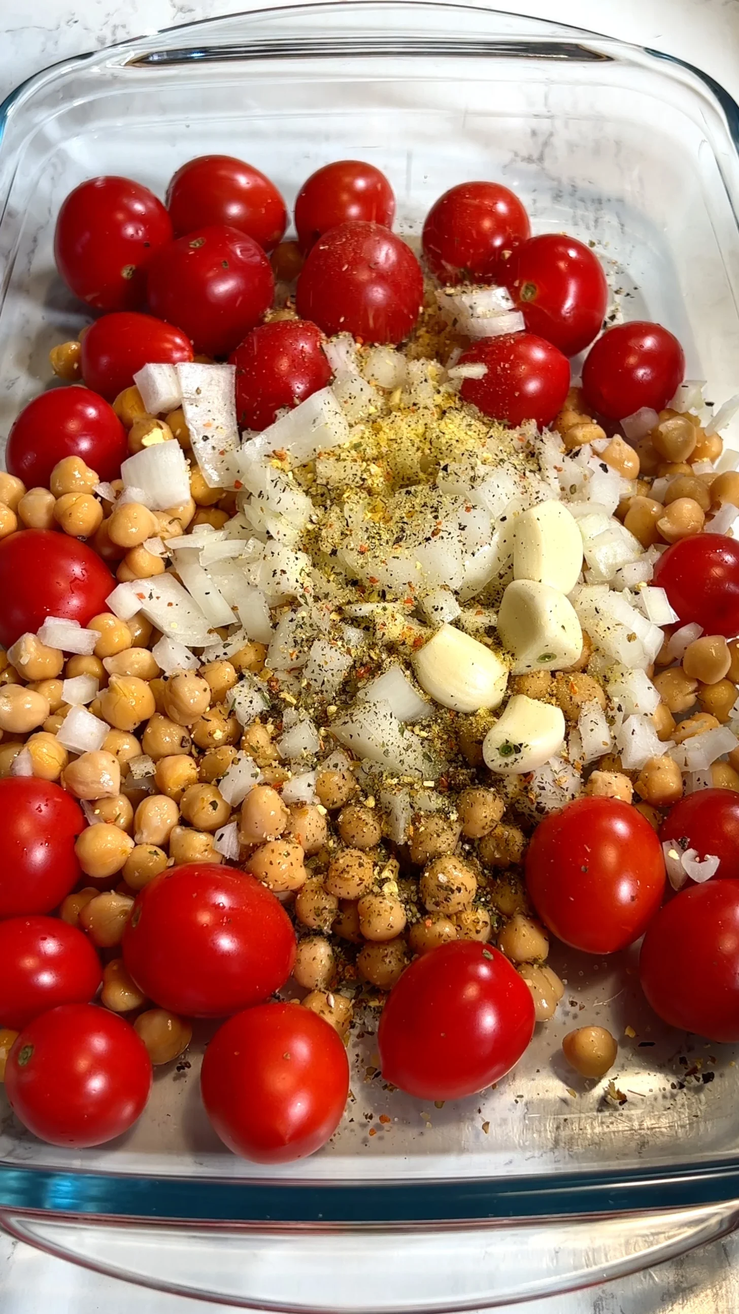 Roasted chickpea pasta