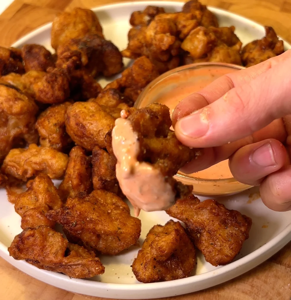 crispy cauliflower thumbnail