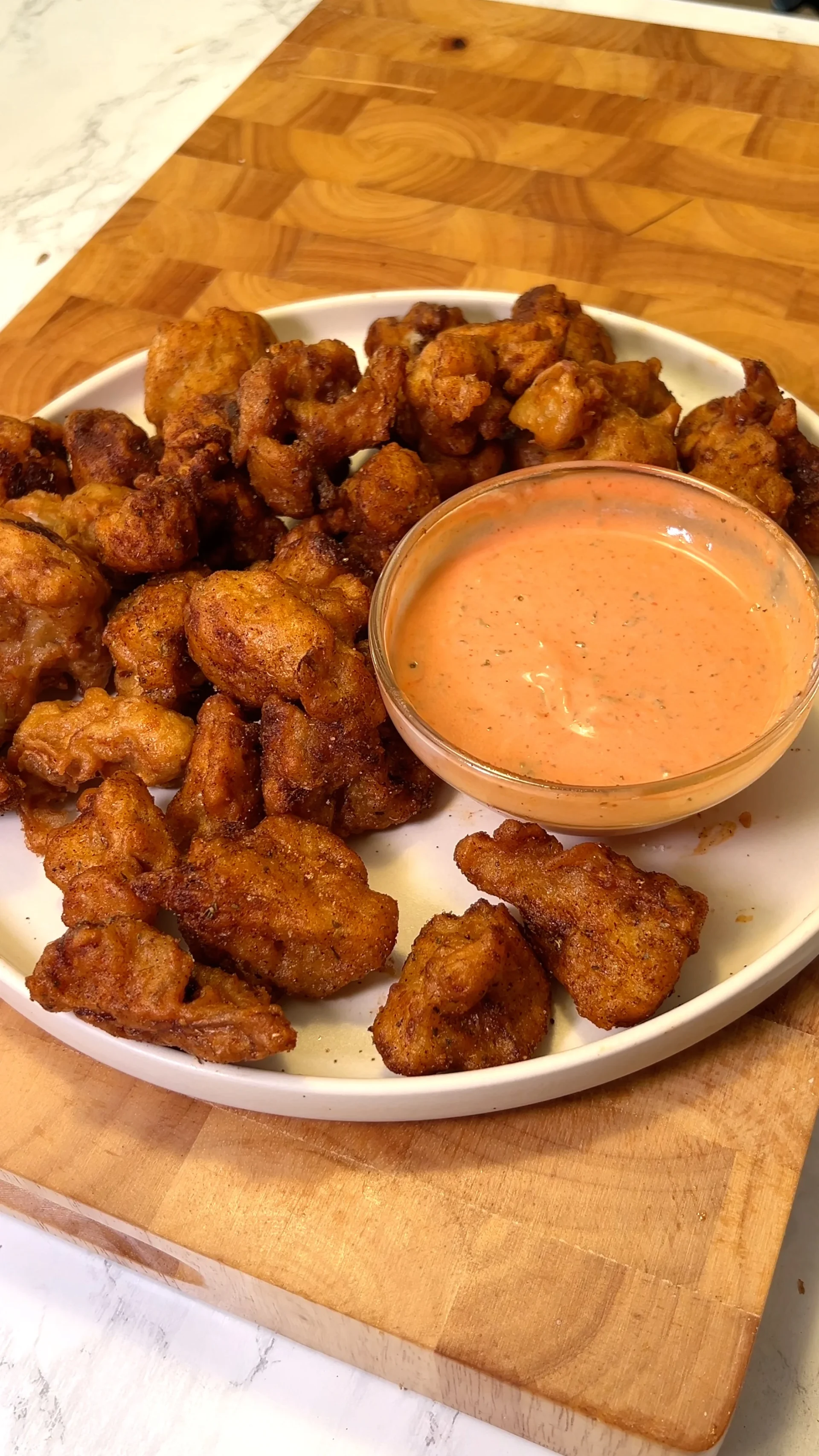 crispy cauliflower thumbnail