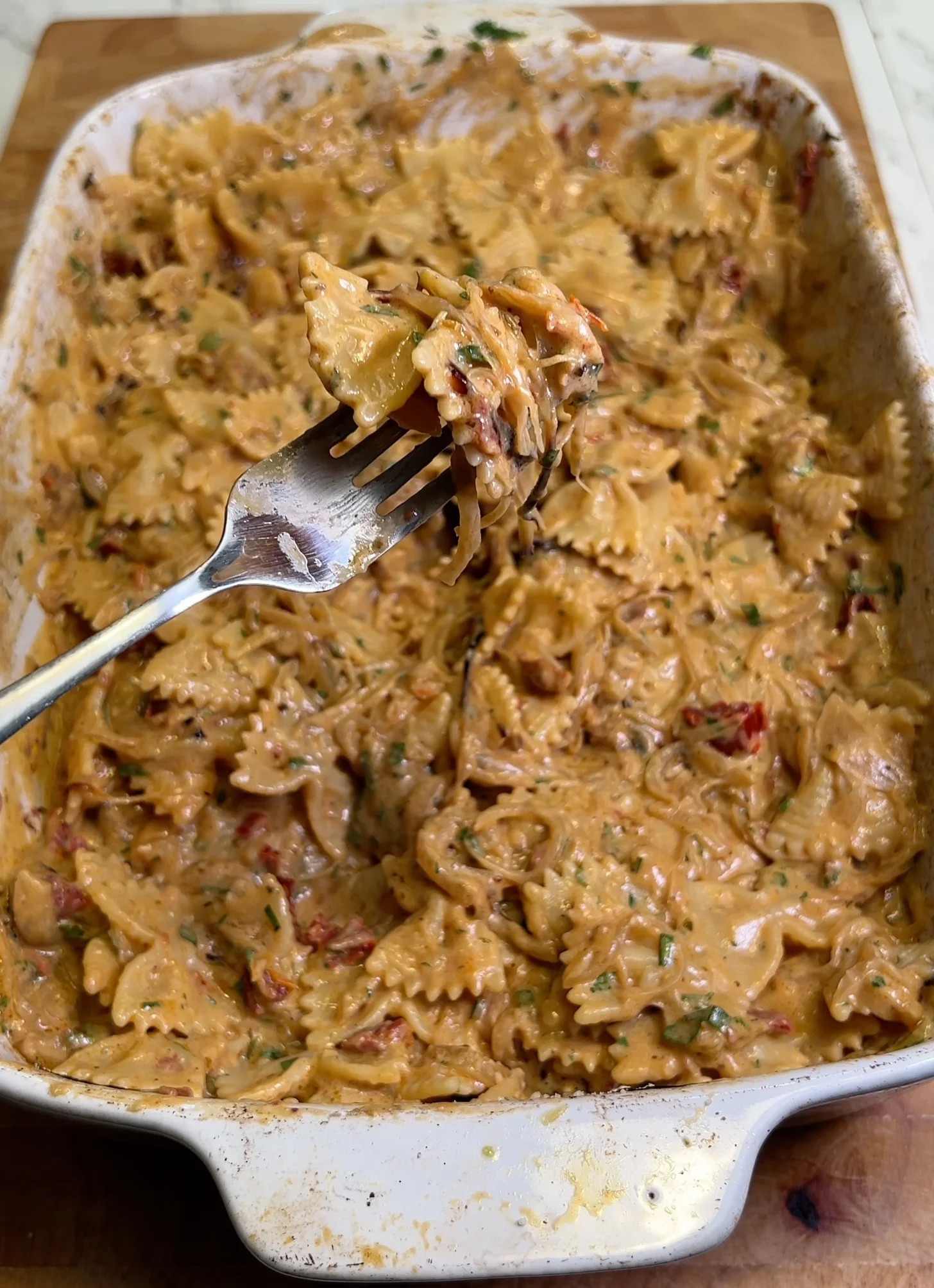 Creamy Caramelized Onion Pasta
