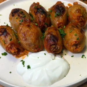 Stuffed onions