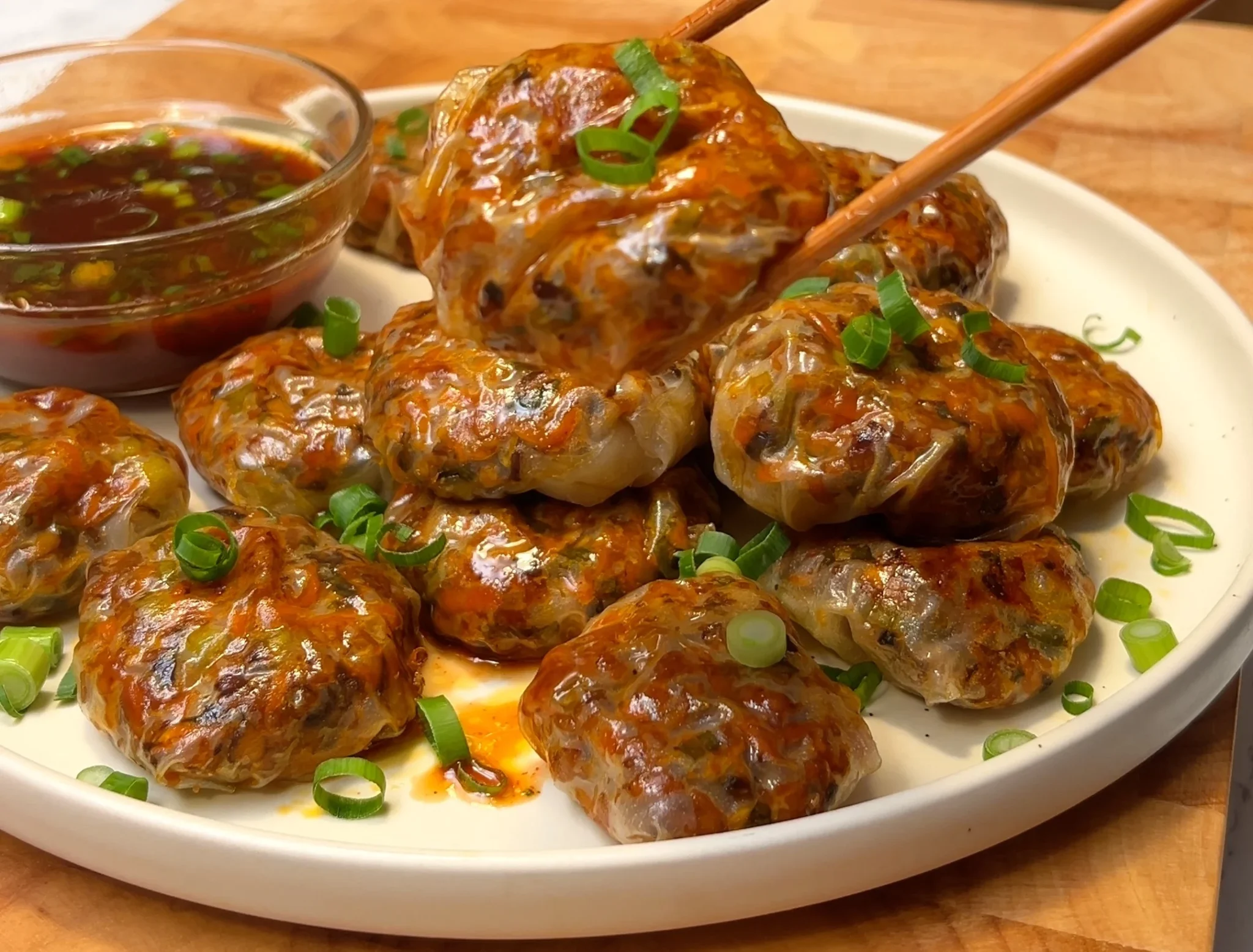 Baked Rice Paper Dumplings-image