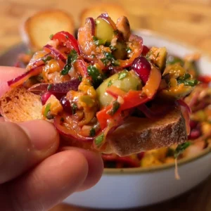 Olive Salad with Pomegranate and Walnuts thumbnail