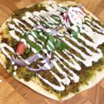 Smashed Falafel Wraps