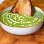 Roasted Green Vegetable Soup