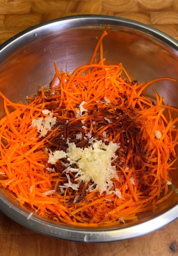 Korean Carrot Salad (Morkovcha)