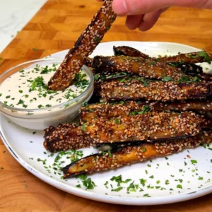 Eggplant fries