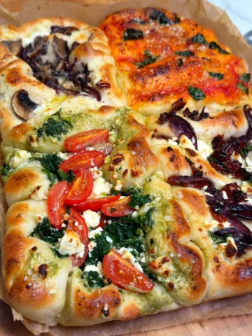 Tear-and-Share Vegan Bread