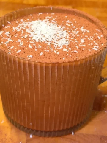 Vegan Persimmon Pudding