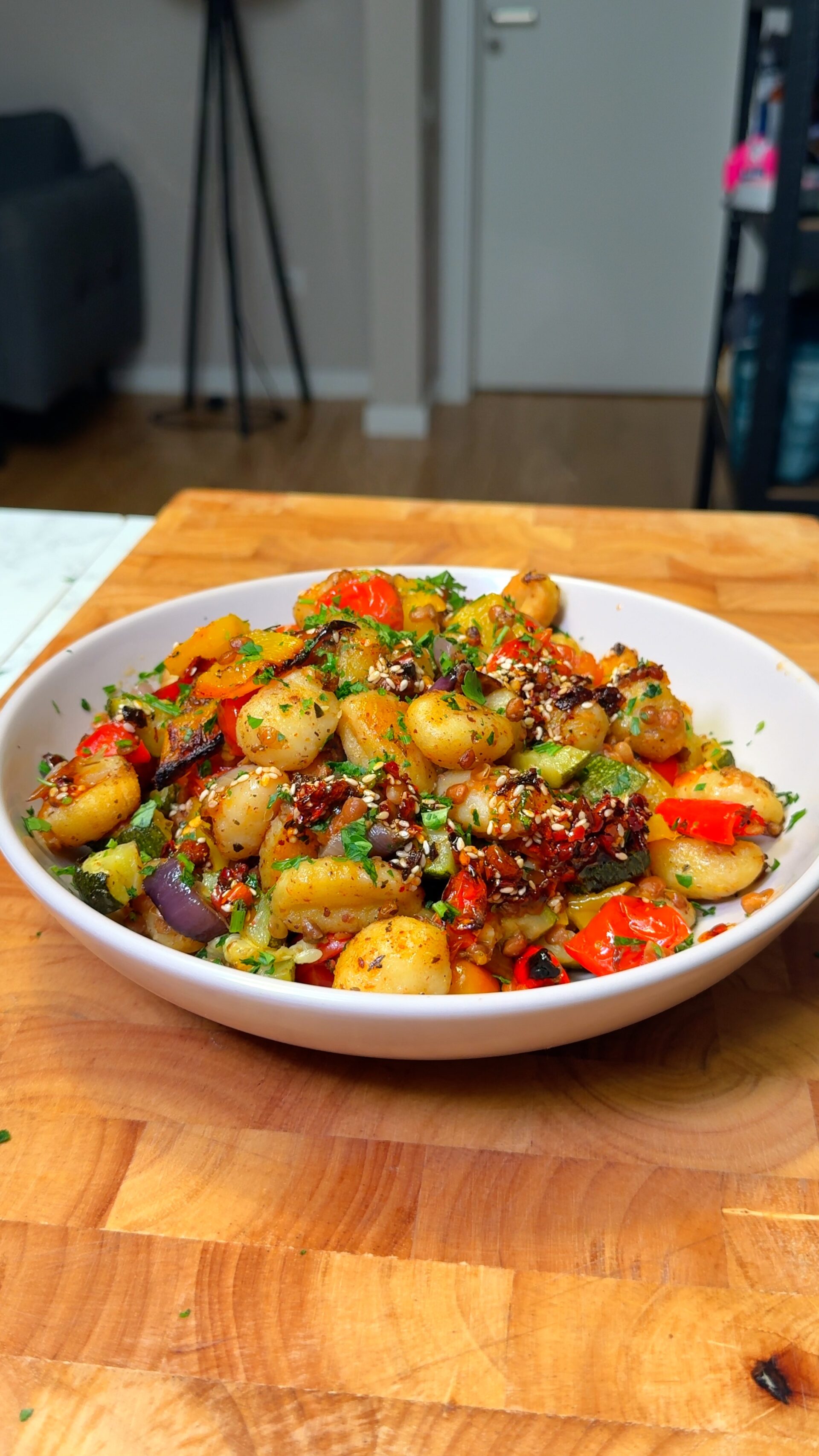 Crispy Sheet Pan Gnocchi