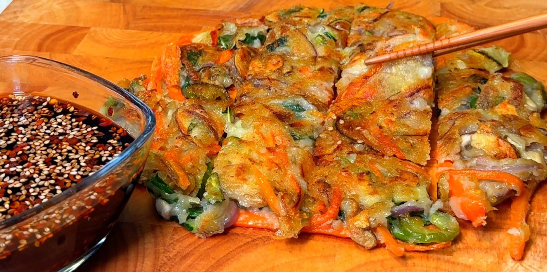 Korean Vegetable Pancakes