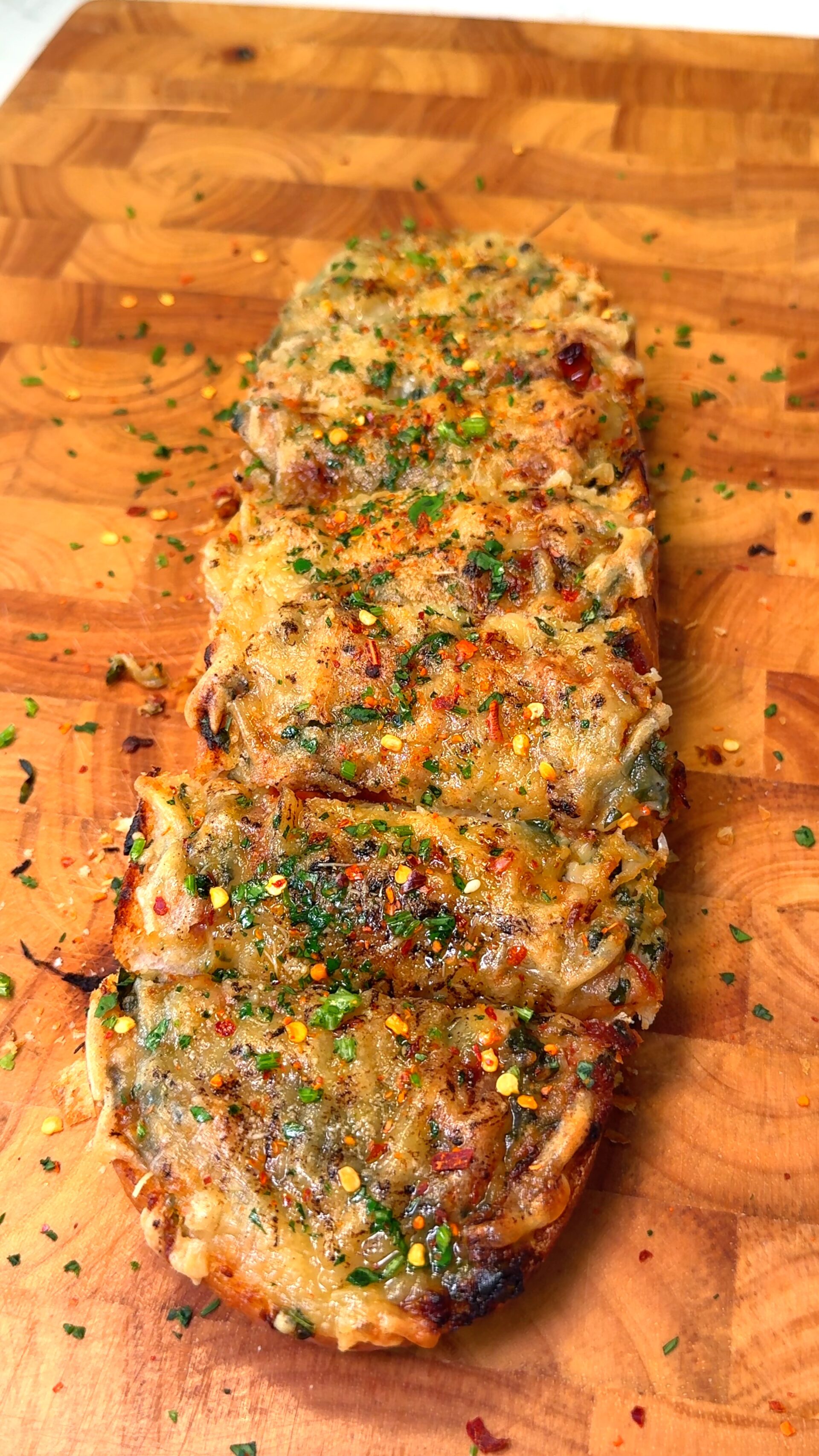 Cheesy Roasted Garlic Bread