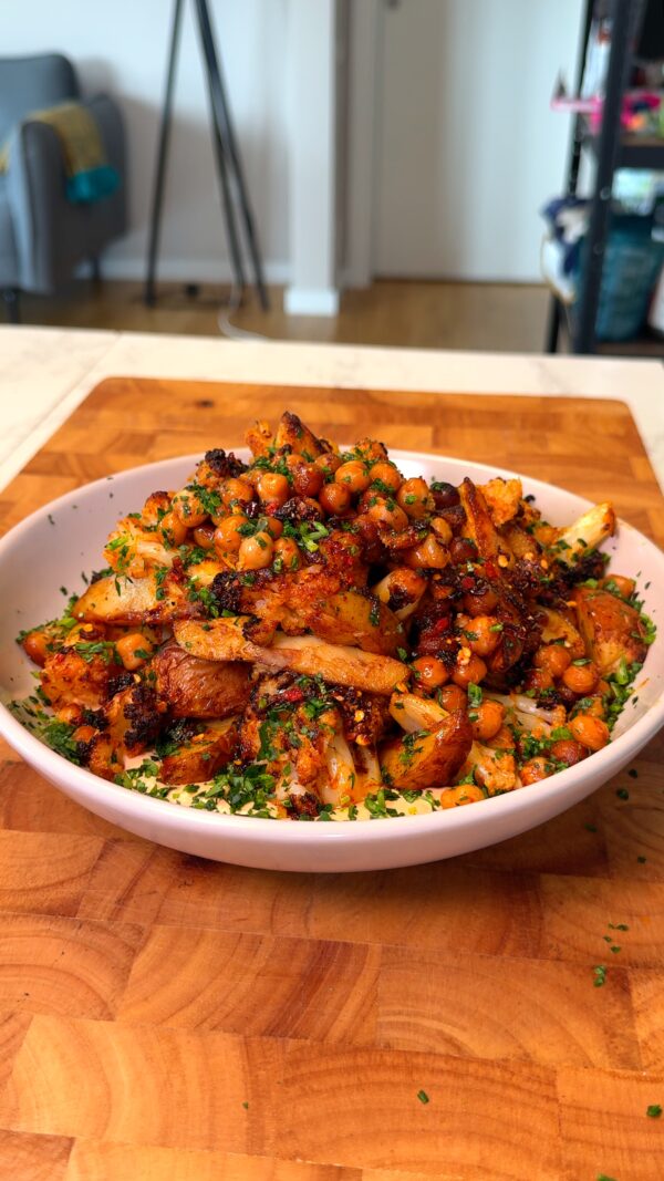 roasted veggie bowl