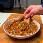 Roasted Eggplant and Chickpea Salad