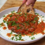 Roasted Cherry Tomato & yogurt dip