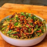 Crispy Rice Salad with Peanut-Chili Dressing