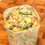 Creamy asian cucumber salad