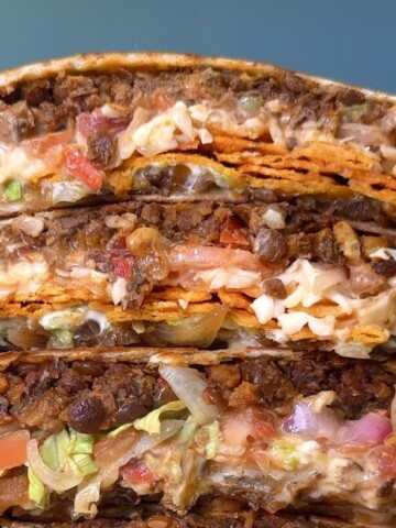 Vegan Crunchwrap Supreme