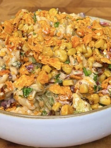 Vegan Street Corn Pasta Salad