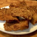 crispy enoki mushrooms