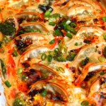 One pan baked dumplings