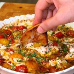 Roasted Cherry Tomato and Creamy Bean Dip