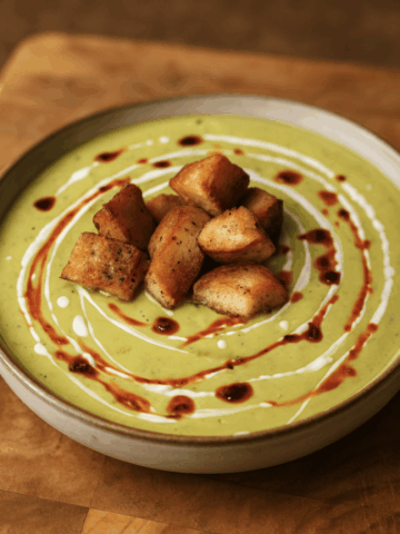 Roasted Zucchini Soup