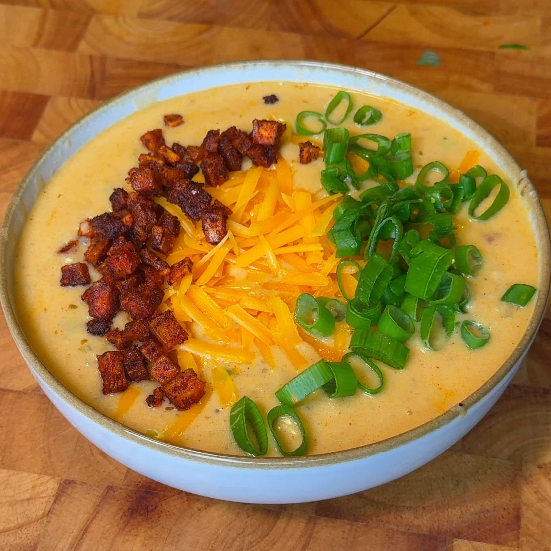 Loaded potato soup