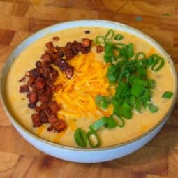 Loaded potato soup