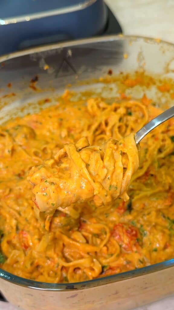 Creamy Roasted Veggie Pasta