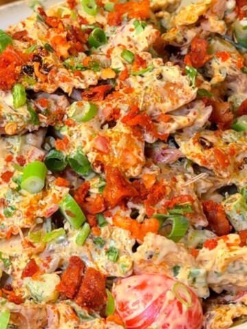 Spicy Crispy Pasta Salad