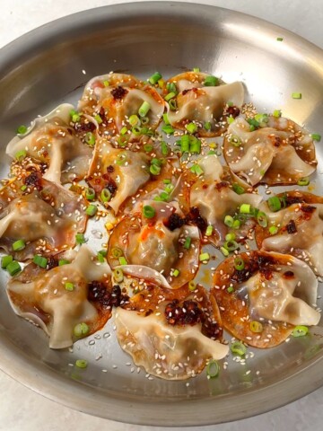 Lazy Vegan Dumplings