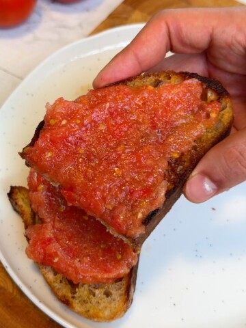 pan con tomate